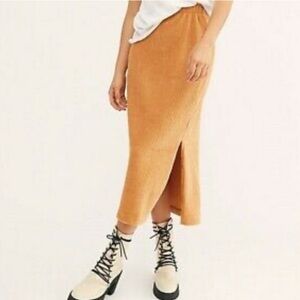 Free people Helen Rib Tube Skirt size small